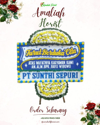 Papan Bunga Duka di Entikong